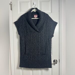 Juicy Couture Black‎ Cowl Neck Sweater